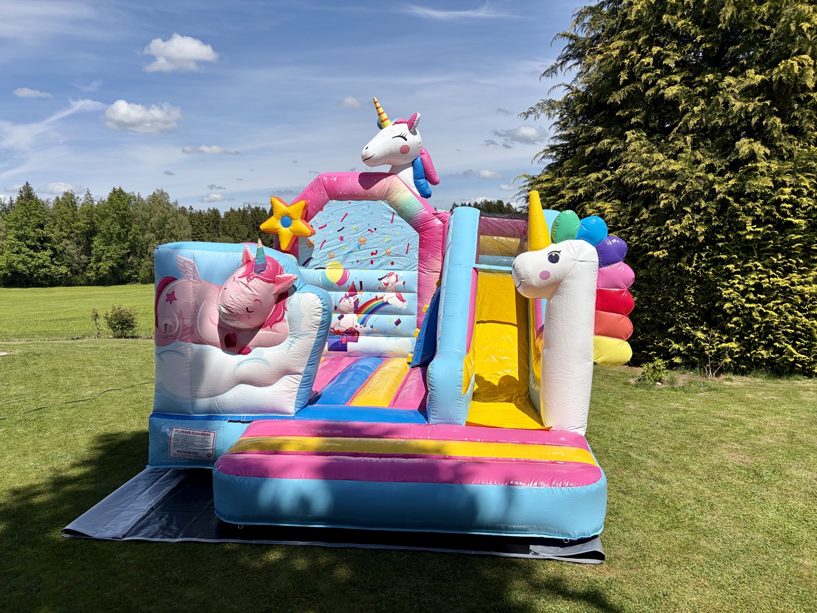 Einhornland mit Rutsche
